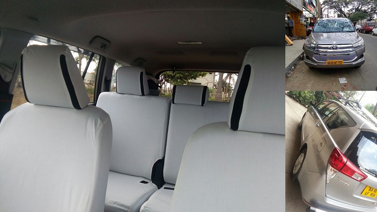 best affordable innova crysta car for rent bangalore with driver 