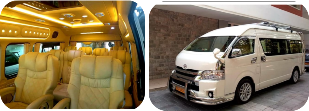 toyota commuter car hire in bangalore