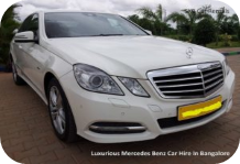 mercedes benz luxury car hire bangalore