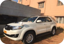 toyota Fortuner luxury car hire bangalore